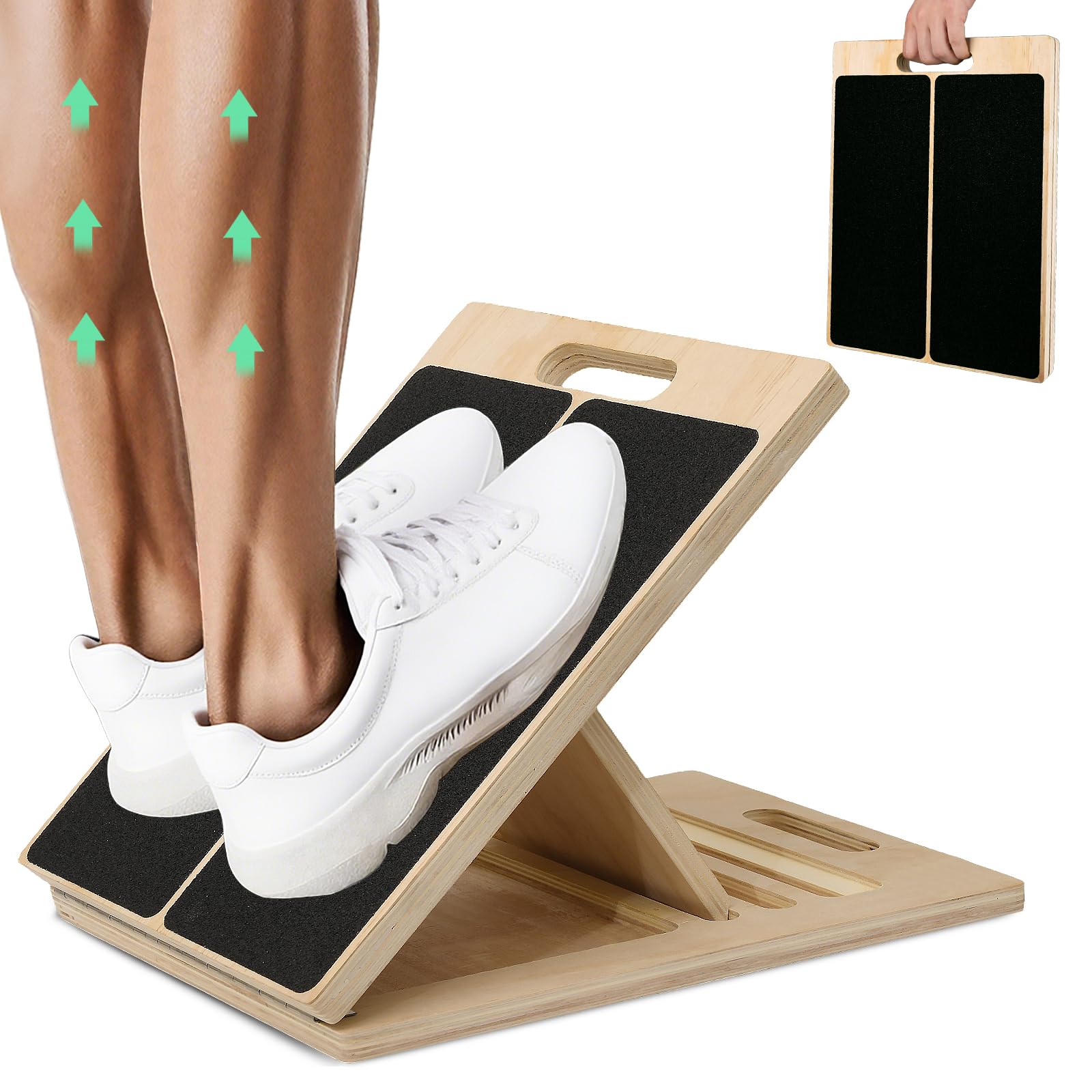 Wobble Board Balance - 2 in 1 Wooden Balance Board