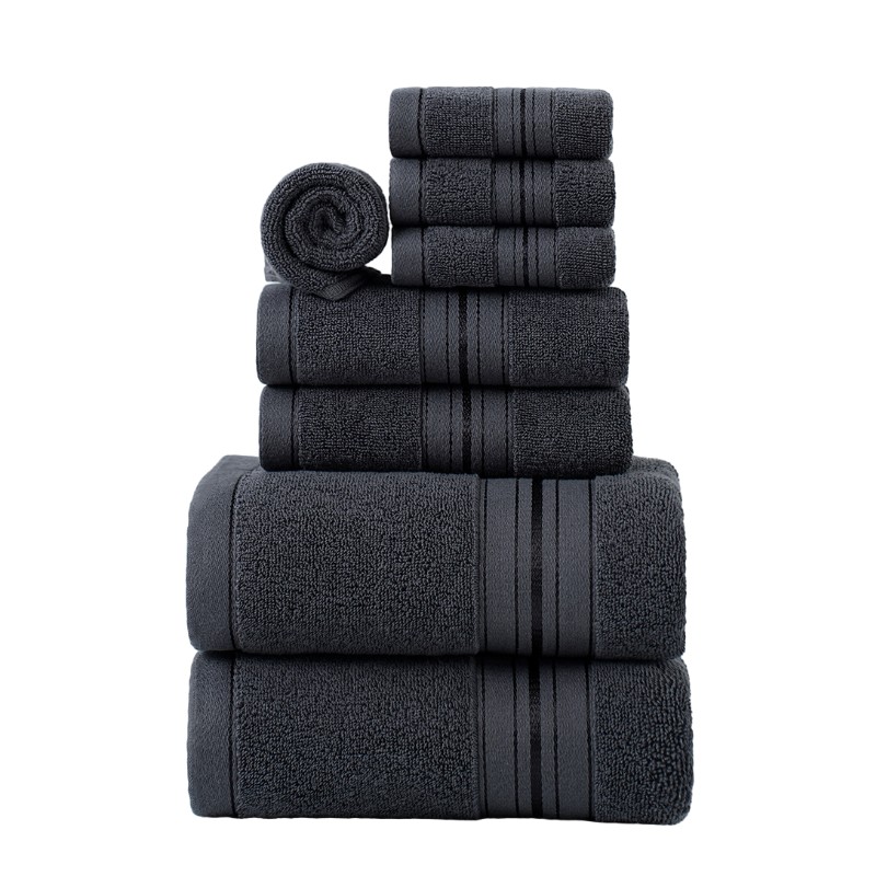 Home Gym Nala - Cotton Bathroom Towels Set Multi Size