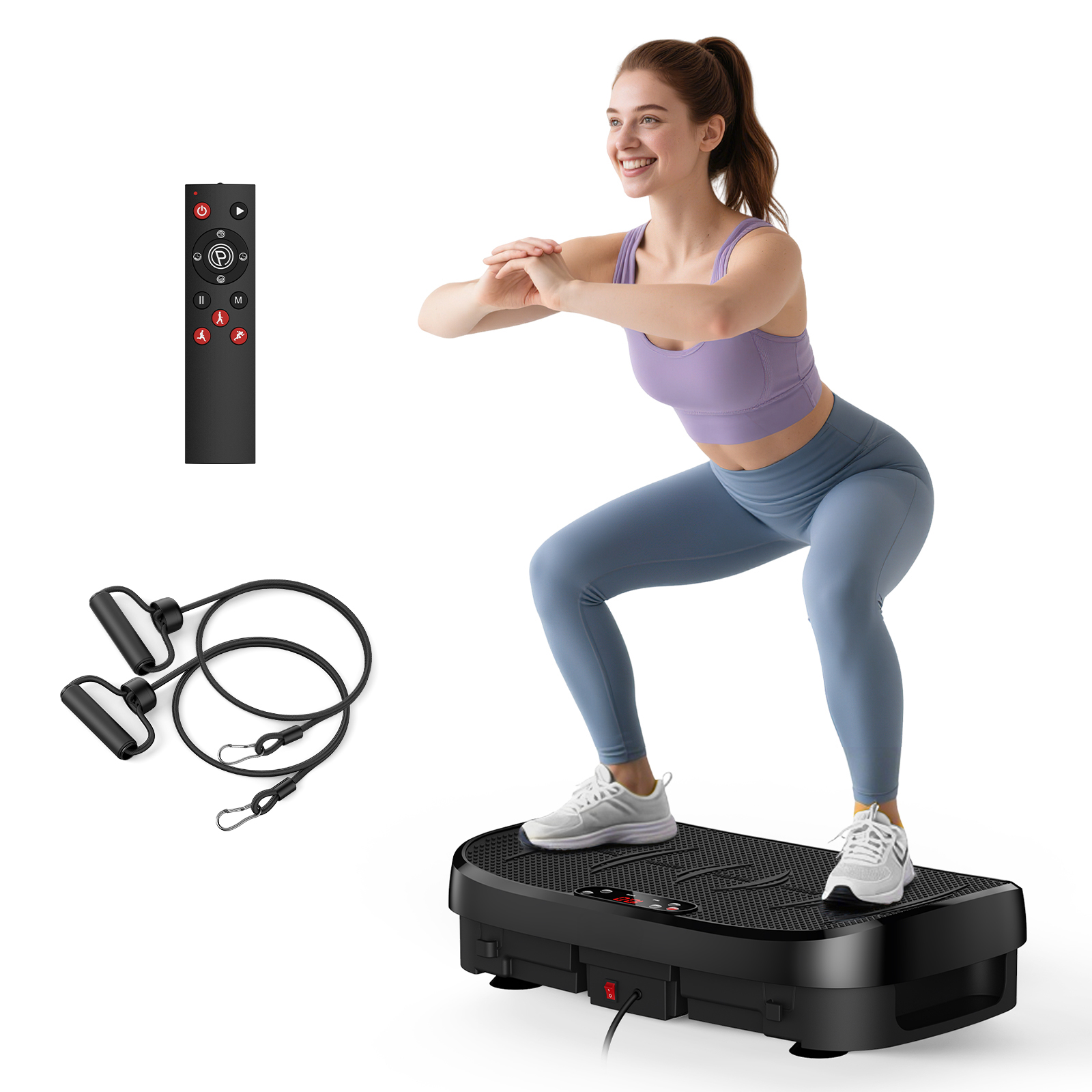Home Gym Unit - Vibration Plate Fat Burning Fitness Platform
