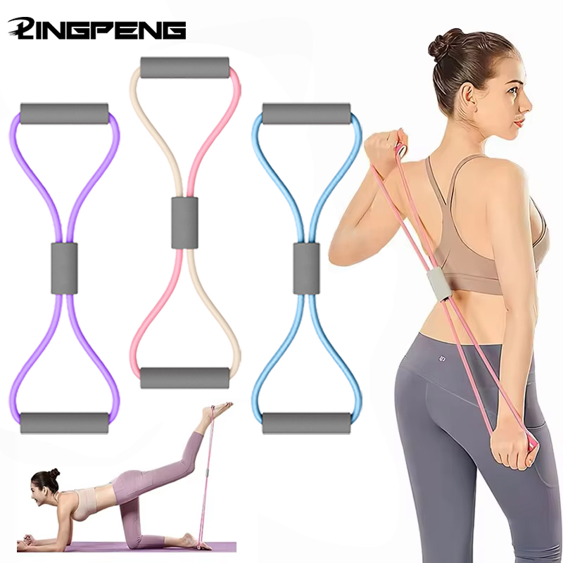 Home Gym Unit - 1Pcs Home Gym Elastic Band Portable
