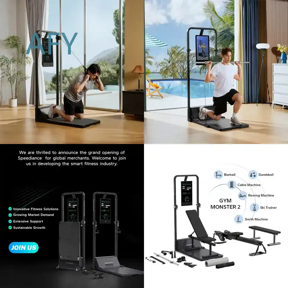 Home Gym One Machine - Speediance All in One Gym Fitness