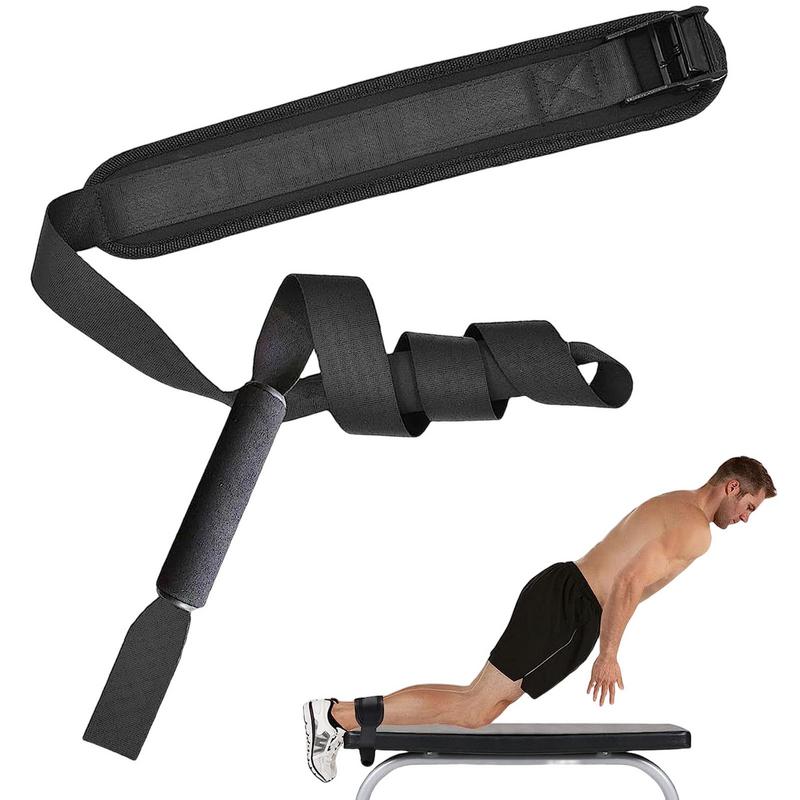 Home Gym Hamstring Exercises - Nordics Hamstring Curl Strap With Neoprene
