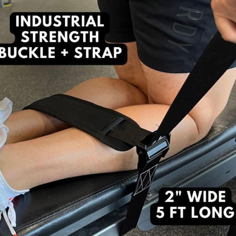 Home Gym Hamstring Exercises - Hamstring Curl Ankle Strap Leg Resistance