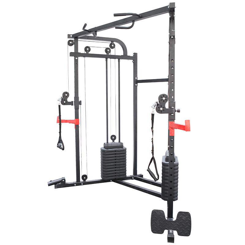 Power Rack Cable Crossover Mac - Home Gym One Machine ulasan dan harga