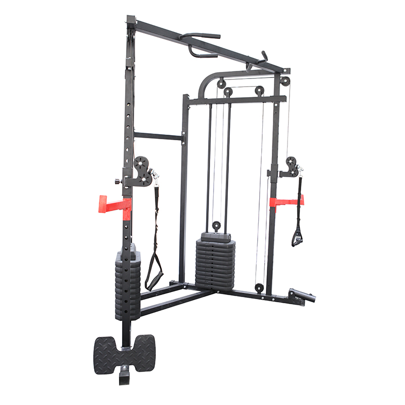 Power Rack Cable Crossover Mac - Home Gym One Machine ulasan dan harga