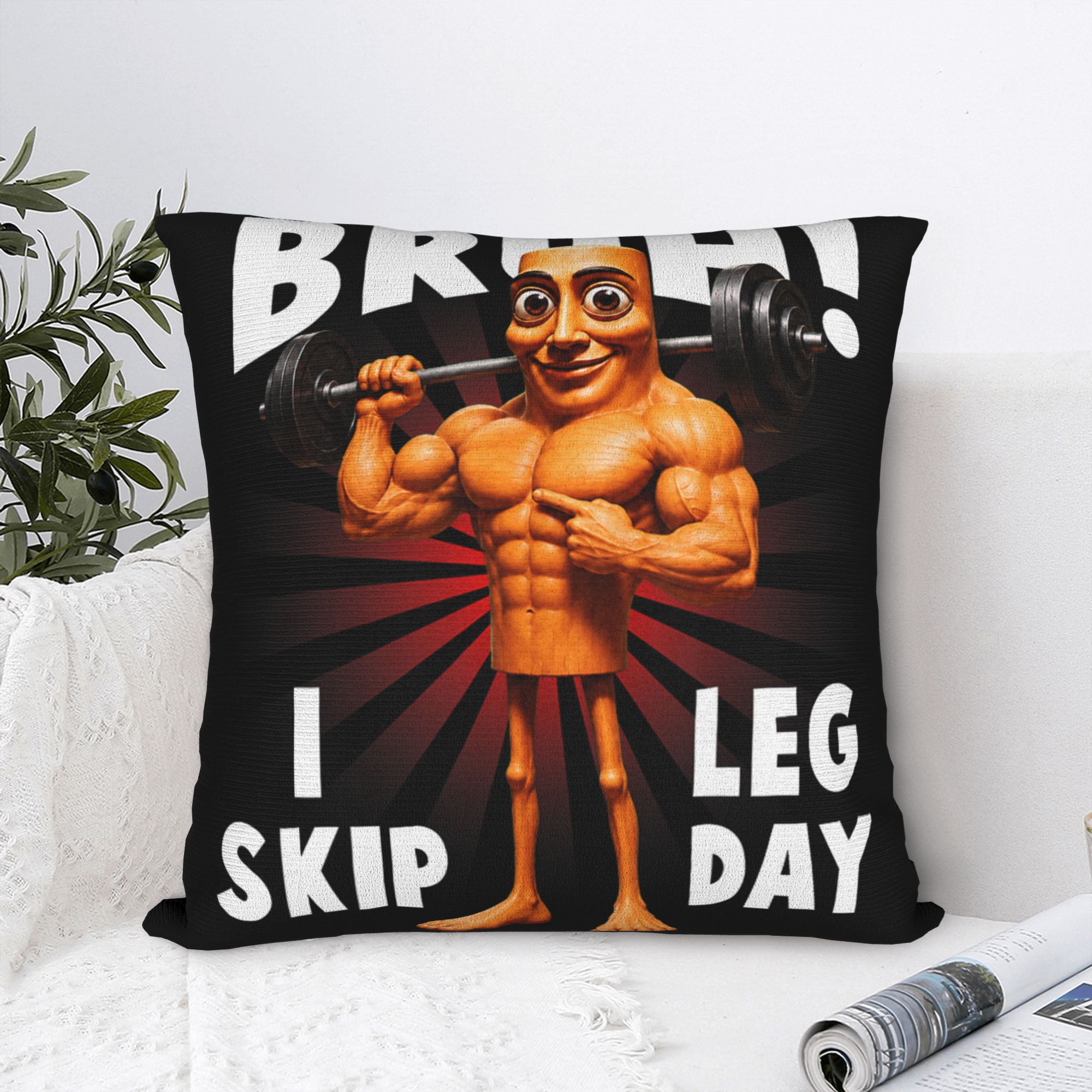 Bruh I Skip Leg Day Tung Tung  - Home Gym Leg Day ulasan dan harga