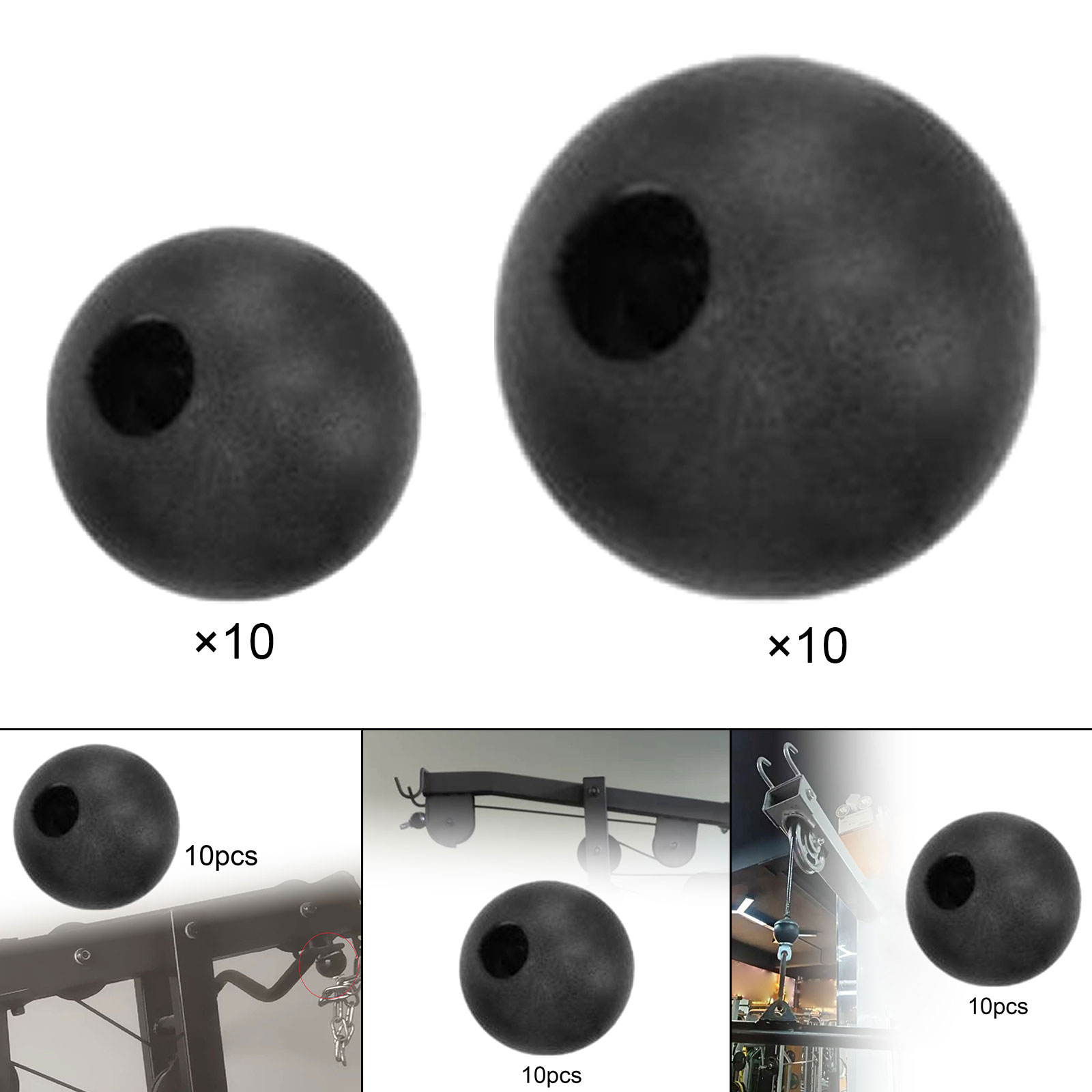 10x Fitness Pulley Cable Ball  - Home Gym Nala ulasan dan harga