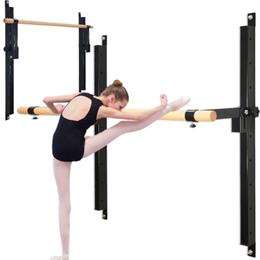 Wall Mounted Ballet Barre 4ft  - Home Gym Wall ulasan dan harga