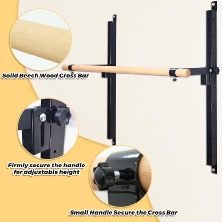 Wall Mounted Ballet Barre 4ft  - Home Gym Wall ulasan dan harga