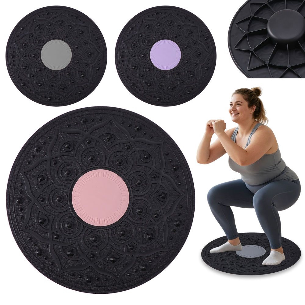 Foot Massage Yoga Balance Boar - Wobble Board Balance ulasan dan harga