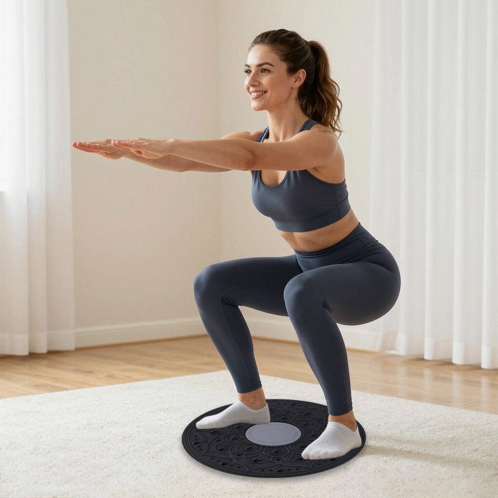 Foot Massage Yoga Balance Boar - Wobble Board Balance ulasan dan harga