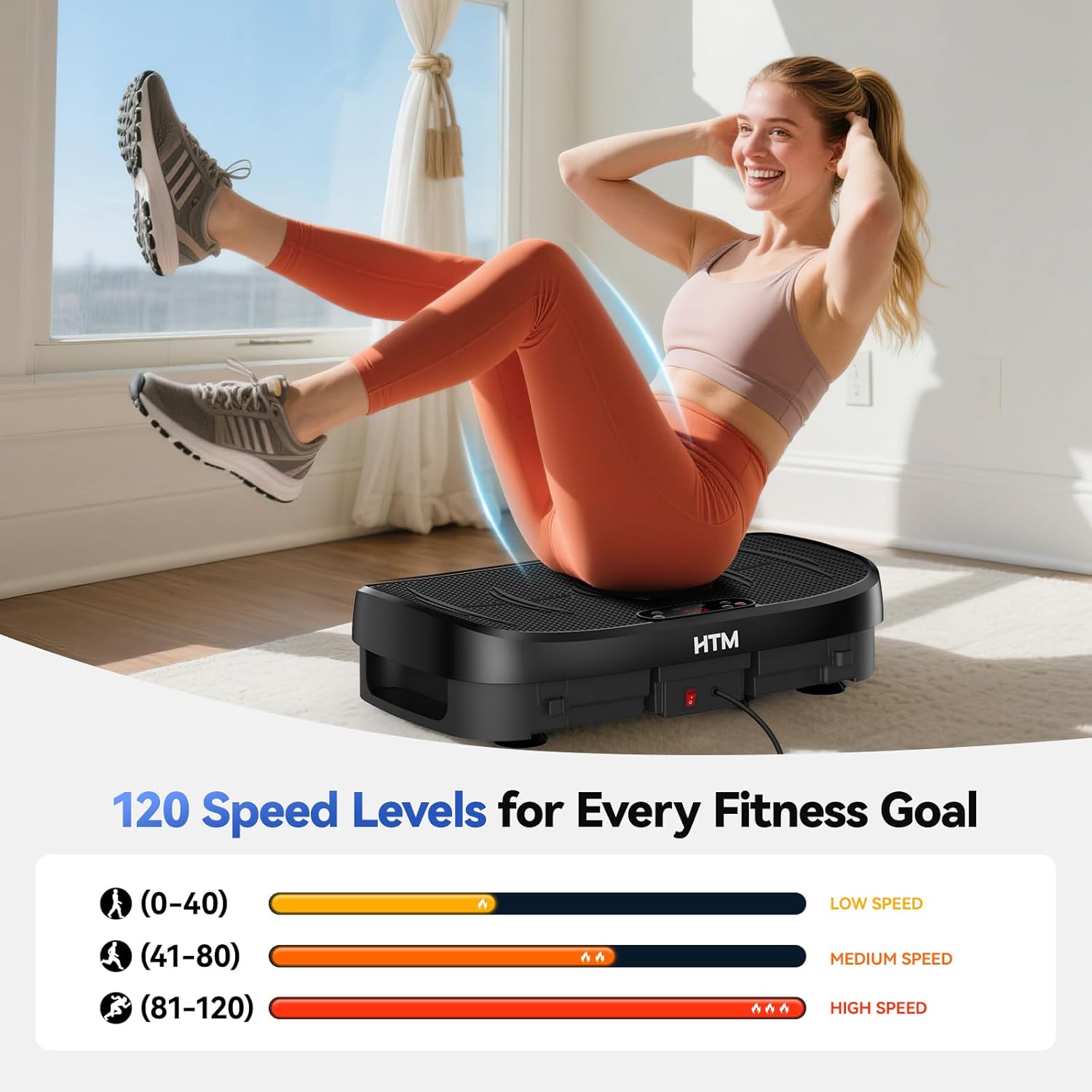 Vibration Plate Fat Burning Fi - Home Gym Unit ulasan dan harga
