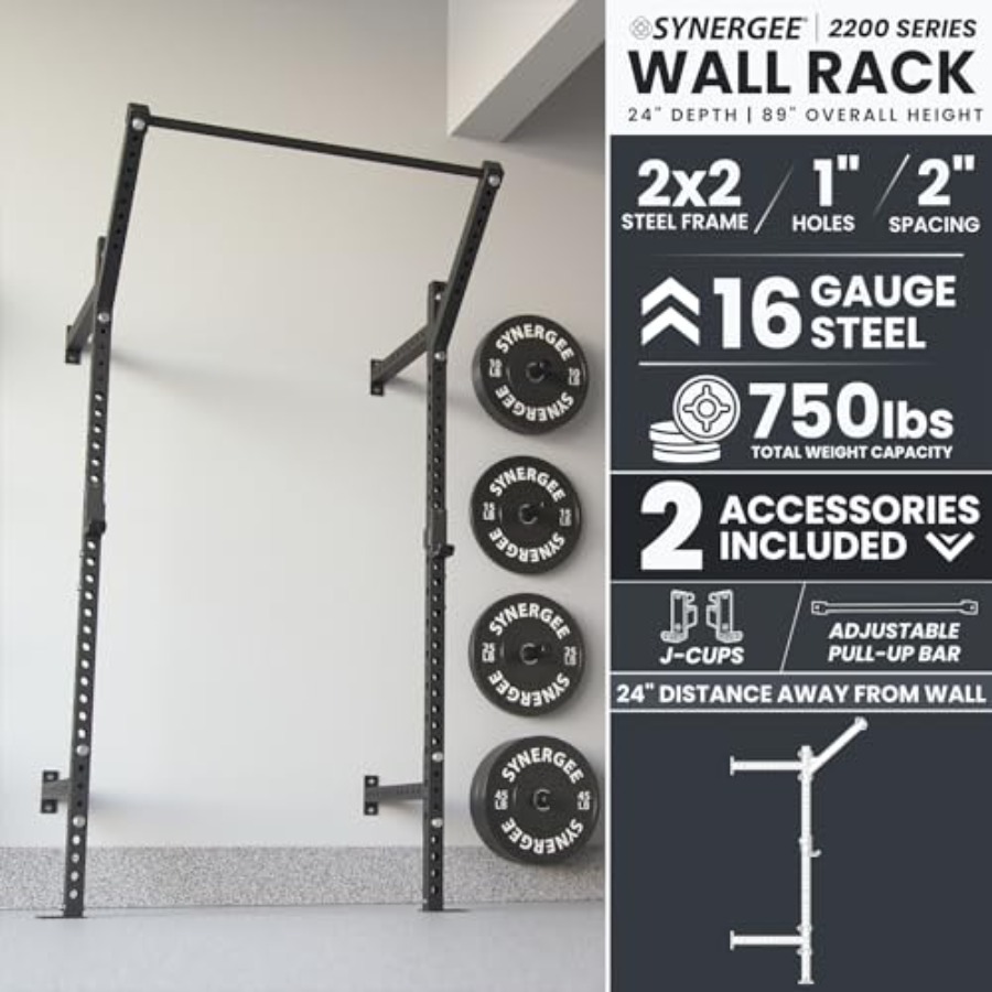 Wall Mounted Squat Rack for ho - Home Gym Wall ulasan dan harga