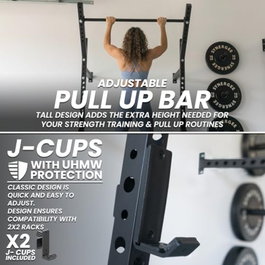 Wall Mounted Squat Rack for ho - Home Gym Wall ulasan dan harga