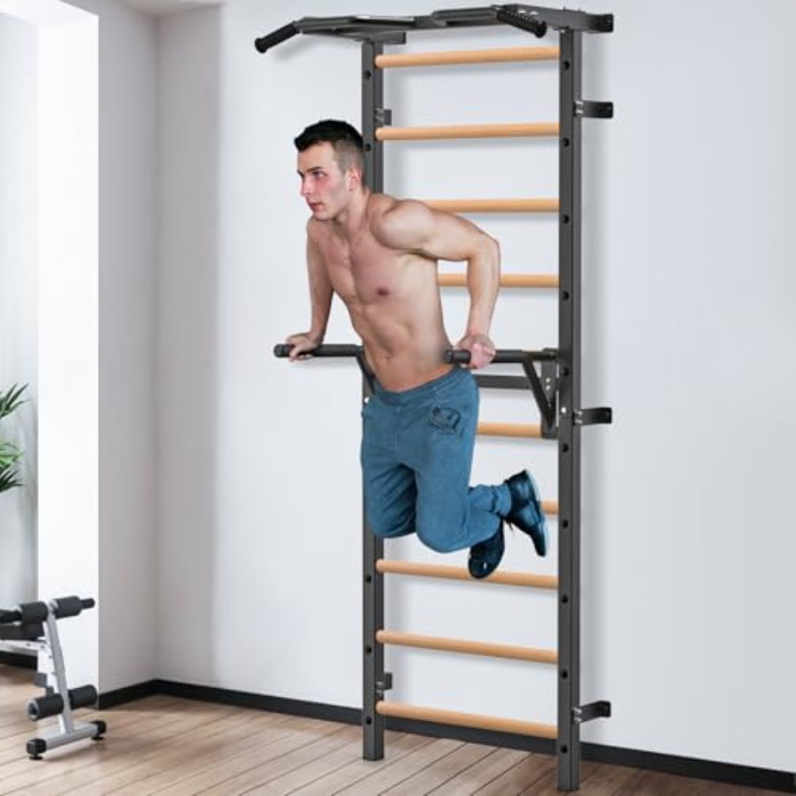 Wall Mounted Gymnastic Stall B - Home Gym Wall ulasan dan harga