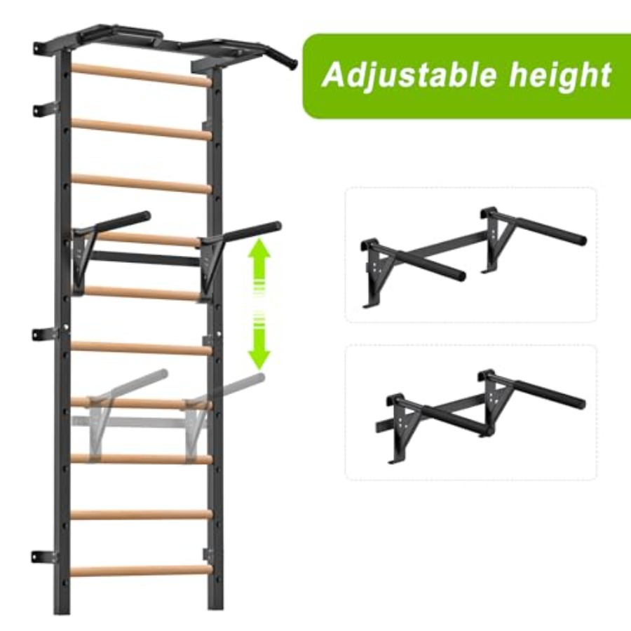 Wall Mounted Gymnastic Stall B - Home Gym Wall ulasan dan harga