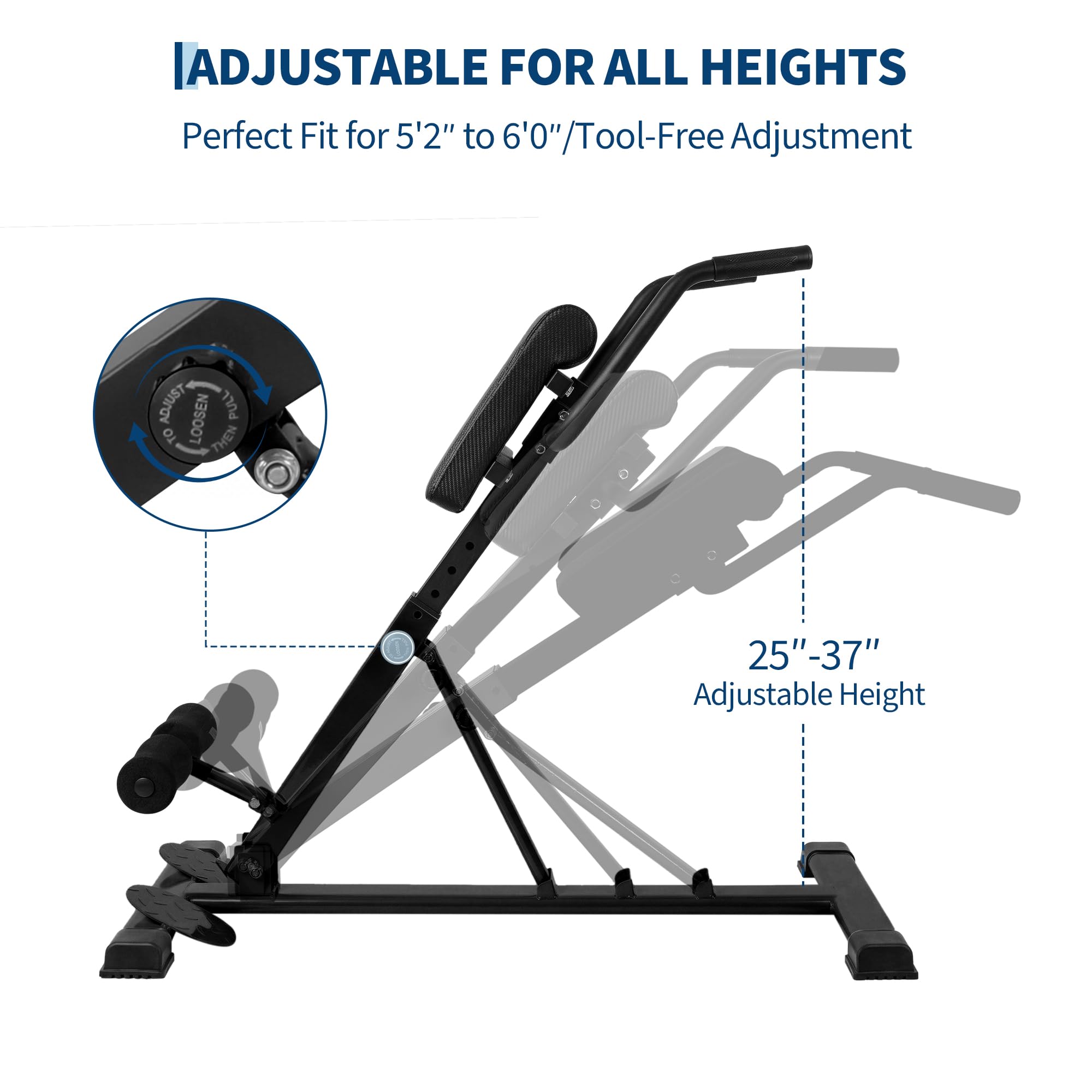Roman Chair Hyperextension Ben - Home Gym Hamstring Exercises ulasan dan harga