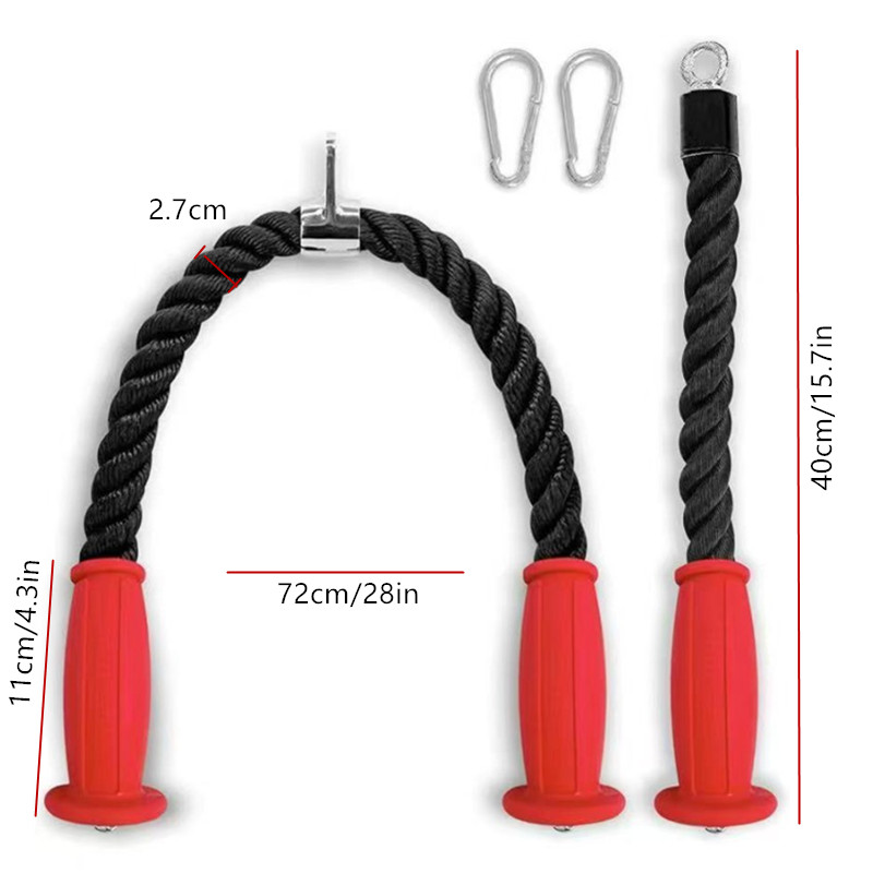 Ergonomic Tricep Ropes Non-Sli - Home Gym Unit ulasan dan harga