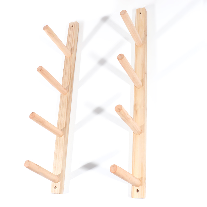Wooden Yoga Mat Holder Wall Mo - Home Gym Wall ulasan dan harga