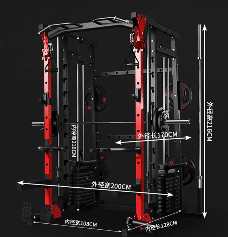 Heavy Duty All-in-One Smith Ma - Home Gym Unit ulasan dan harga