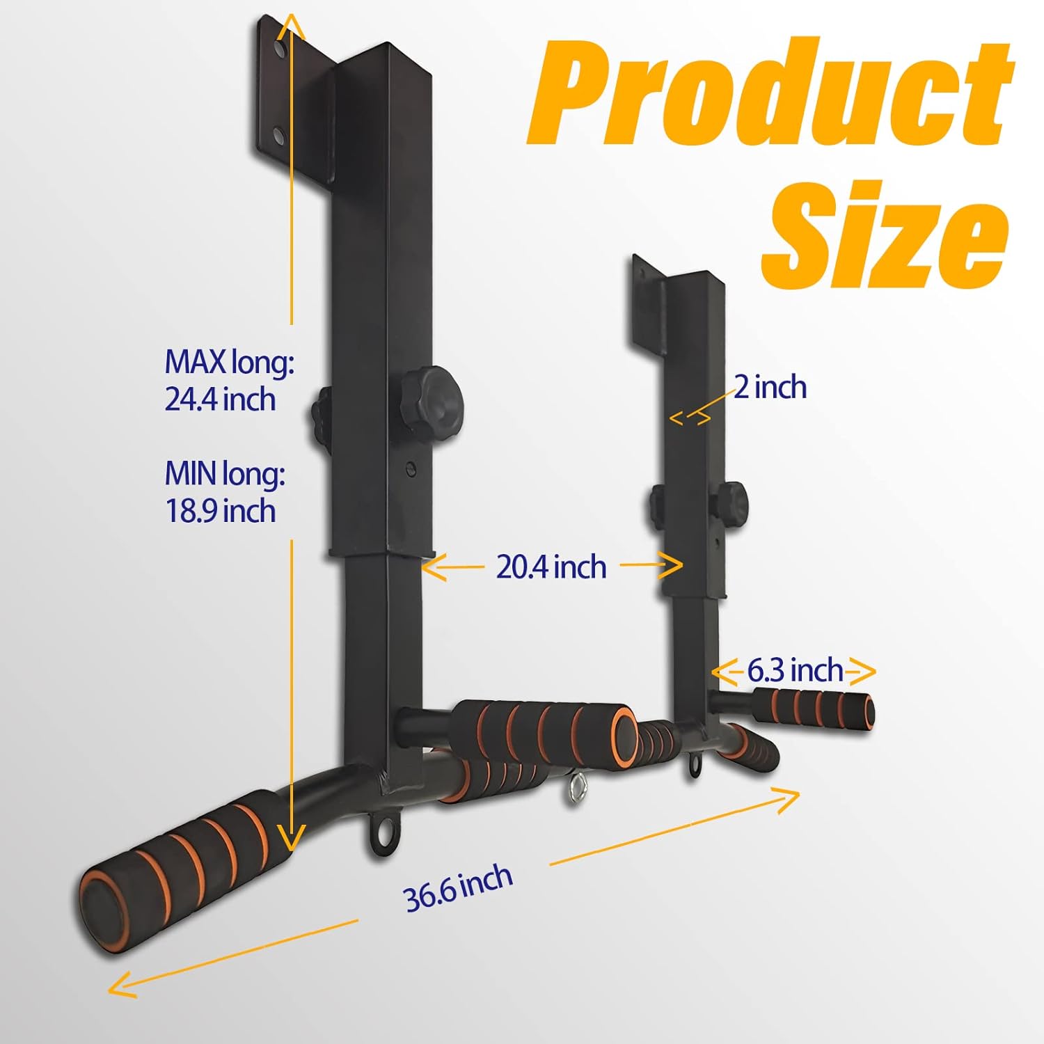 Multifunctional Dip Station Wa - Home Gym Wall ulasan dan harga