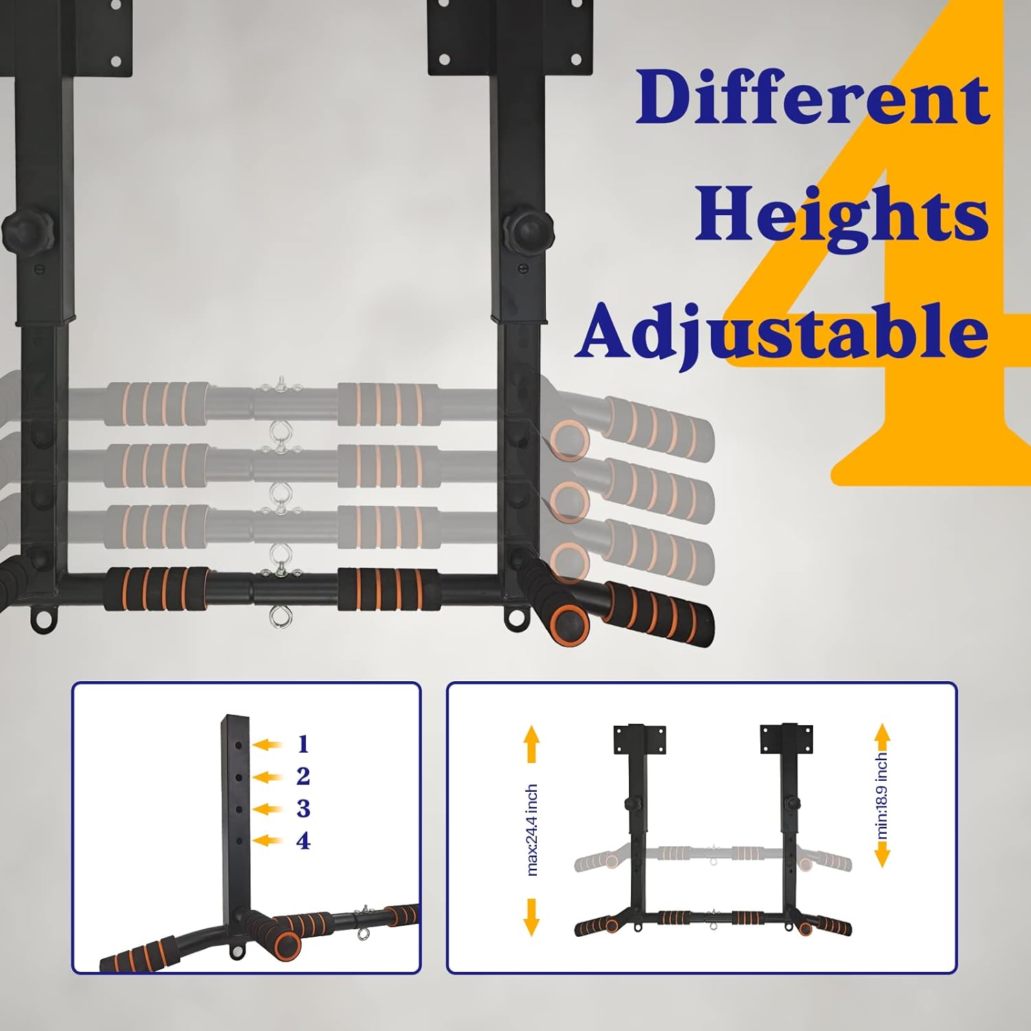Multifunctional Dip Station Wa - Home Gym Wall ulasan dan harga
