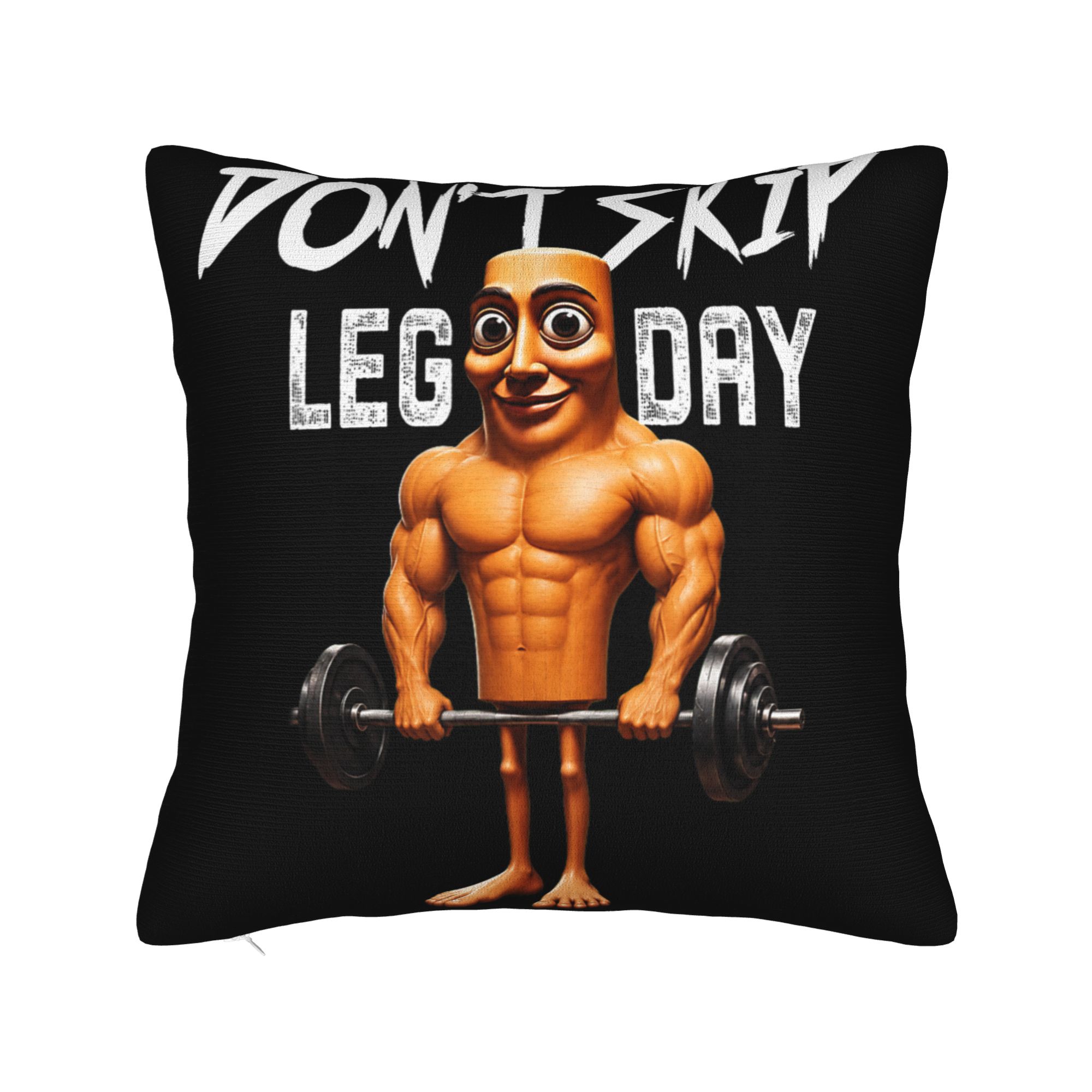 Pillow Case Don't Skip Leg Day - Home Gym Leg Day ulasan dan harga