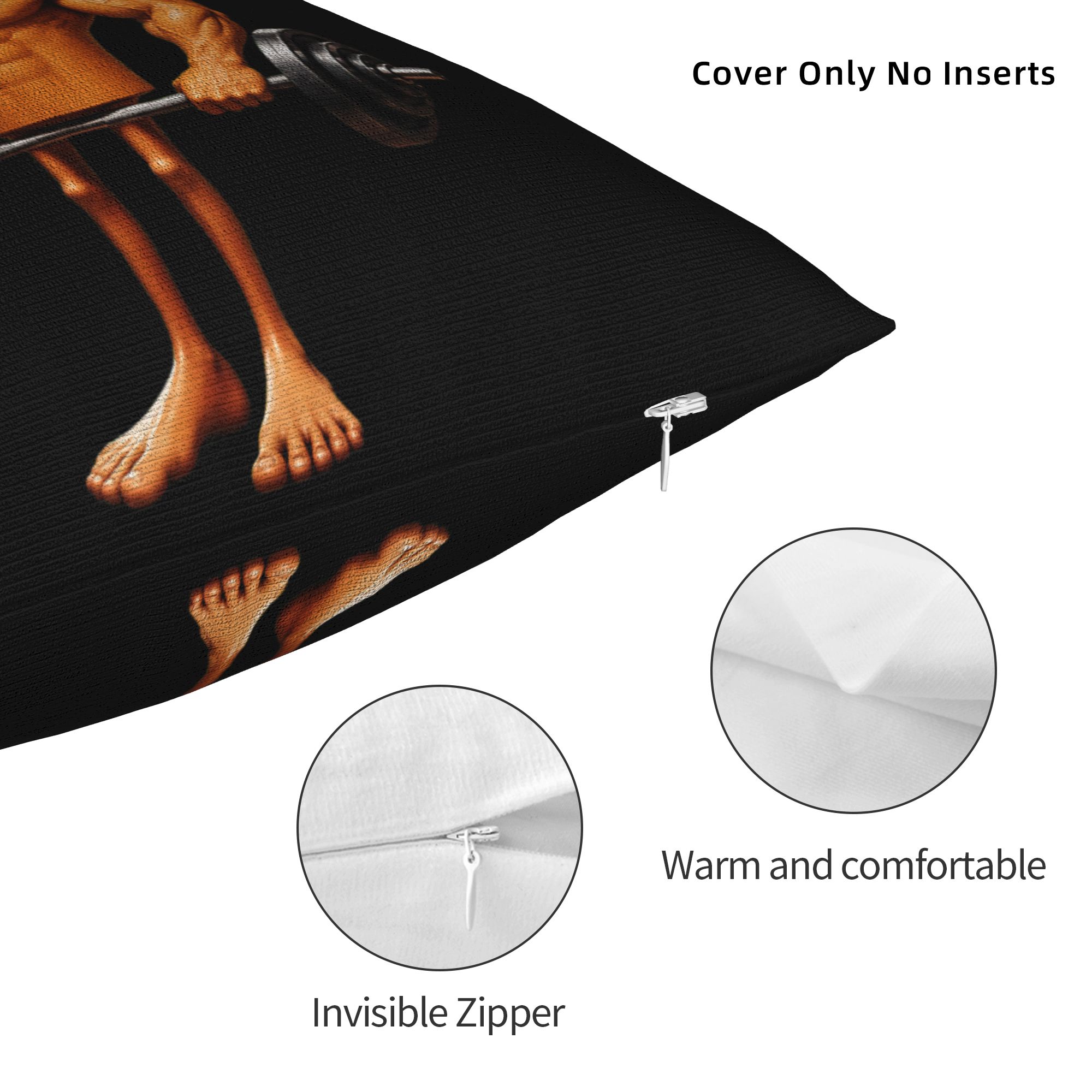 Pillow Case Don't Skip Leg Day - Home Gym Leg Day ulasan dan harga