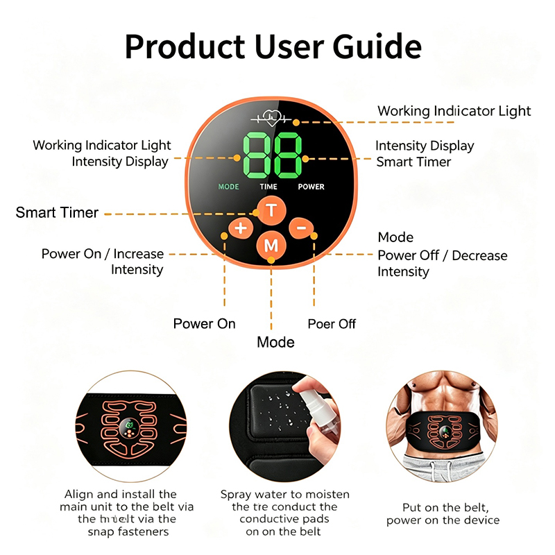 Abdominal Toning Belt Smart Ab - Home Gym Unit ulasan dan harga