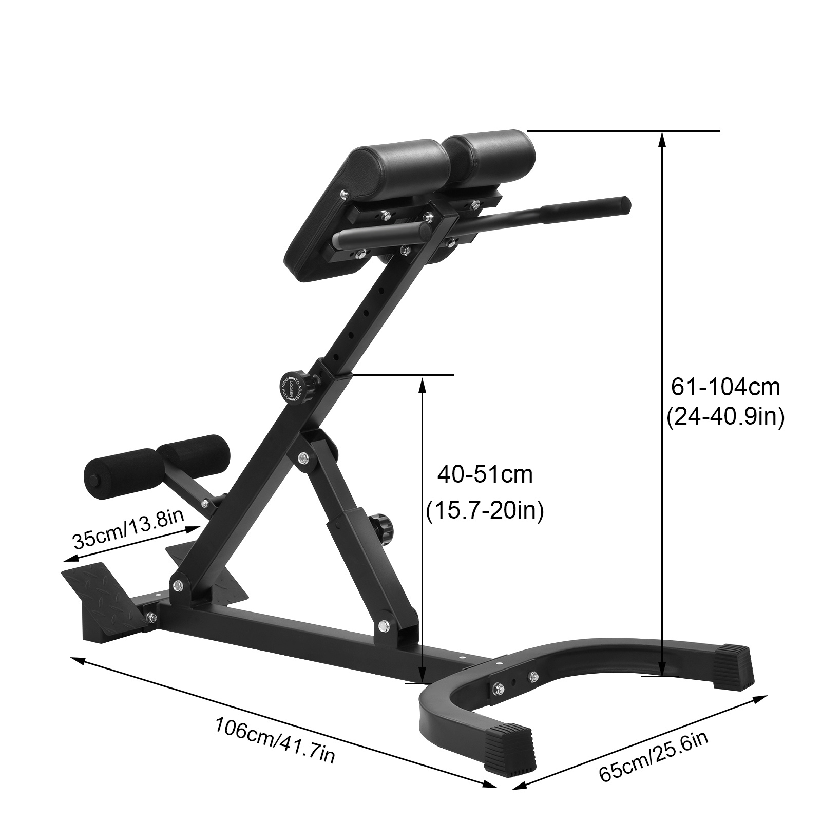 Roman Chair Hyperextension Ben - Home Gym Hamstring Exercises ulasan dan harga