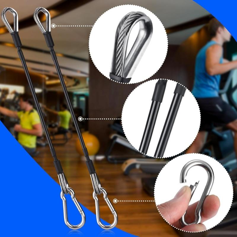 1-6Pcs 25cm Gym Cable Extensio - Home Gym Nala ulasan dan harga