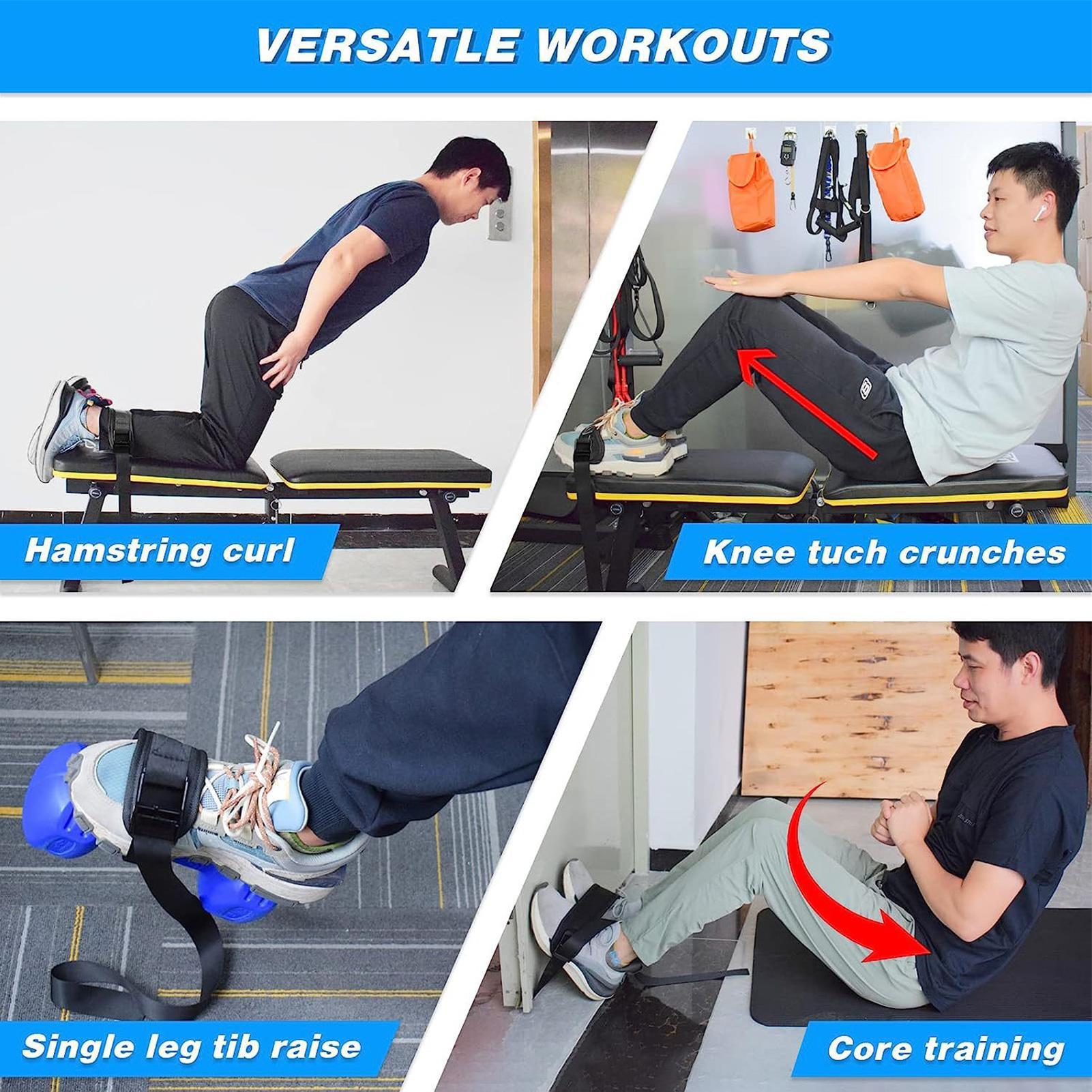 ForNordic Hamstring Curl Strap - Home Gym Hamstring Exercises ulasan dan harga